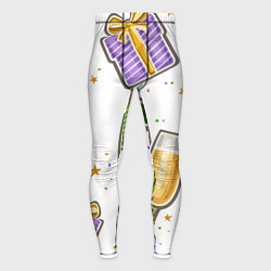 Мужские тайтсы Новогодний вайб