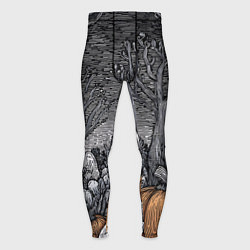 Тайтсы мужские Осенние шалости духов, цвет: 3D-принт