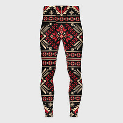 Мужские тайтсы Этнический славянский орнамент