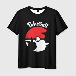 Футболка мужская Pokeball, цвет: 3D-принт