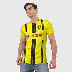 Футболка мужская BVB FC: Evonik, цвет: 3D-принт — фото 2