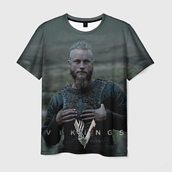 Футболка мужская Vikings: Ragnarr Lodbrok, цвет: 3D-принт