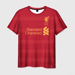 Футболка мужская Liverpool FC: Standart Chartered, цвет: 3D-принт