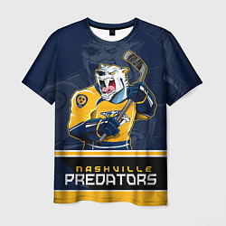 Футболка мужская Nashville Predators, цвет: 3D-принт