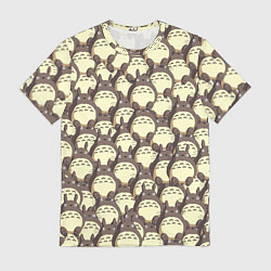 Футболка мужская Тоторо, цвет: 3D-принт