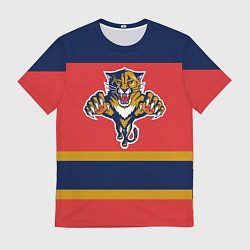 Футболка мужская Florida Panthers, цвет: 3D-принт