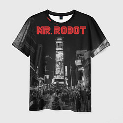 Футболка мужская Mr. Robot City, цвет: 3D-принт