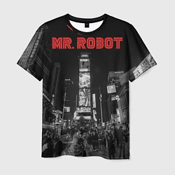 Футболка мужская Mr. Robot City, цвет: 3D-принт