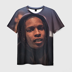 Футболка мужская ASAP Rocky: Black Hip-Hop, цвет: 3D-принт