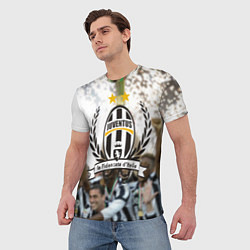 Футболка мужская Juventus5, цвет: 3D-принт — фото 2