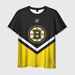 Футболка мужская NHL: Boston Bruins, цвет: 3D-принт