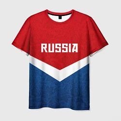 Футболка мужская Russia Team, цвет: 3D-принт