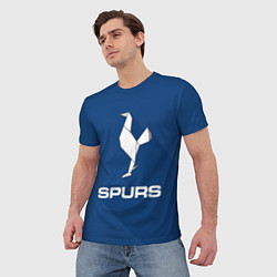 Футболка мужская Tottenham Spurs, цвет: 3D-принт — фото 2