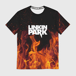 Футболка мужская Linkin Park: Hell Flame, цвет: 3D-принт