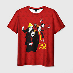 Футболка мужская Communist Party, цвет: 3D-принт