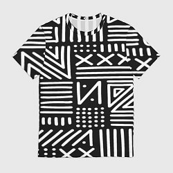 Футболка мужская Pattern, цвет: 3D-принт