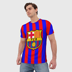 Футболка мужская Barca FCB Club, цвет: 3D-принт — фото 2