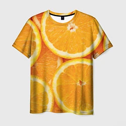 Футболка мужская Апельсинка, цвет: 3D-принт