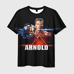 Футболка мужская Iron Arnold, цвет: 3D-принт