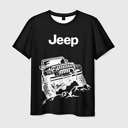 Футболка мужская Jeep, цвет: 3D-принт