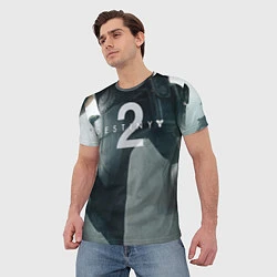 Футболка мужская Destiny 2, цвет: 3D-принт — фото 2