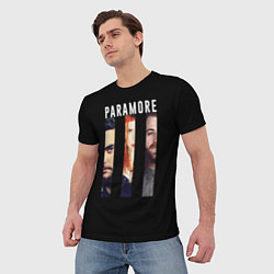 Футболка мужская Paramore Trio, цвет: 3D-принт — фото 2