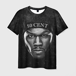 Футболка мужская 50 cent: black style, цвет: 3D-принт