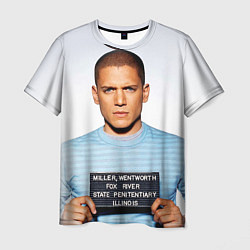 Футболка мужская Prison Break: Michael Scofield, цвет: 3D-принт