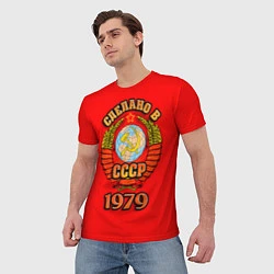 Футболка мужская Сделано в 1979 СССР, цвет: 3D-принт — фото 2
