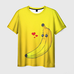 Футболка мужская Just Banana (Yellow), цвет: 3D-принт