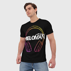 Футболка мужская Meloman, цвет: 3D-принт — фото 2