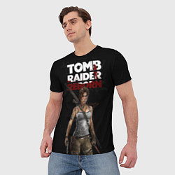 Футболка мужская TOMB RAIDER, цвет: 3D-принт — фото 2