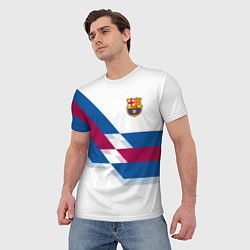 Футболка мужская FC Barcelona, цвет: 3D-принт — фото 2
