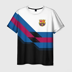 Футболка мужская Barcelona FC: Black style, цвет: 3D-принт