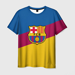 Футболка мужская FC Barcelona 2018 Colors, цвет: 3D-принт