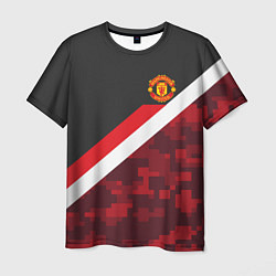 Футболка мужская Man UTD FC: Sport Camo, цвет: 3D-принт