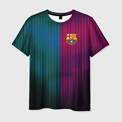 Футболка мужская Barcelona FC: Abstract 2018, цвет: 3D-принт