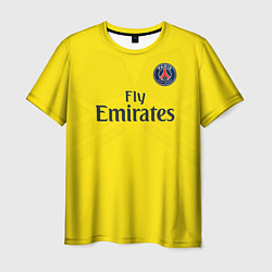 Футболка мужская PSG FC: Mbappe Away 17/18, цвет: 3D-принт