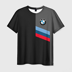 Футболка мужская BMW БМВ, цвет: 3D-принт