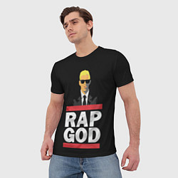Футболка мужская Rap God Eminem, цвет: 3D-принт — фото 2