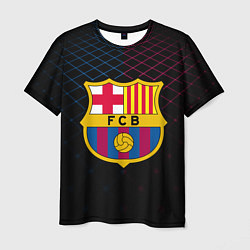 Футболка мужская FC Barcelona Lines, цвет: 3D-принт