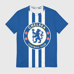Футболка мужская FC Chelsea: Gold Lines, цвет: 3D-принт