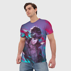 Футболка мужская Persona 5, цвет: 3D-принт — фото 2