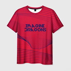 Футболка мужская Imagine Dragons: Violet Stereo, цвет: 3D-принт