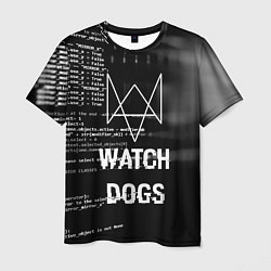 Футболка мужская Watch Dogs: Hacker, цвет: 3D-принт