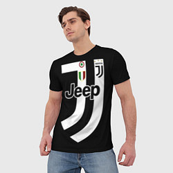Футболка мужская FC Juventus: FIFA 2018, цвет: 3D-принт — фото 2