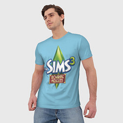 Футболка мужская The Sims 3: Roaring Heights, цвет: 3D-принт — фото 2