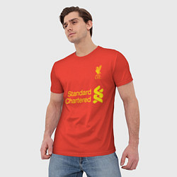 Футболка мужская FC Liverpool: Salah 18/19, цвет: 3D-принт — фото 2