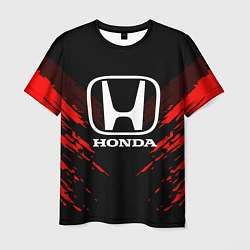 Футболка мужская Honda: Red Anger, цвет: 3D-принт