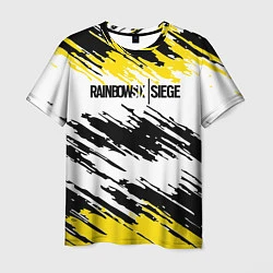 Футболка мужская Rainbow Six Siege: Yellow, цвет: 3D-принт